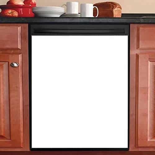 Cubierta magnética blanca para lavavajillas, calcomanía de