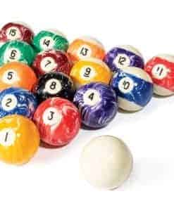 Conjunto de Bolas de Billar de la Serie de Mármol McDermott