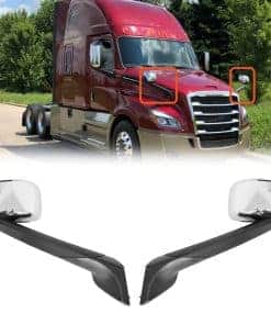 Conjunto de Espejo de Capó Cromado SEPEY para Freightliner