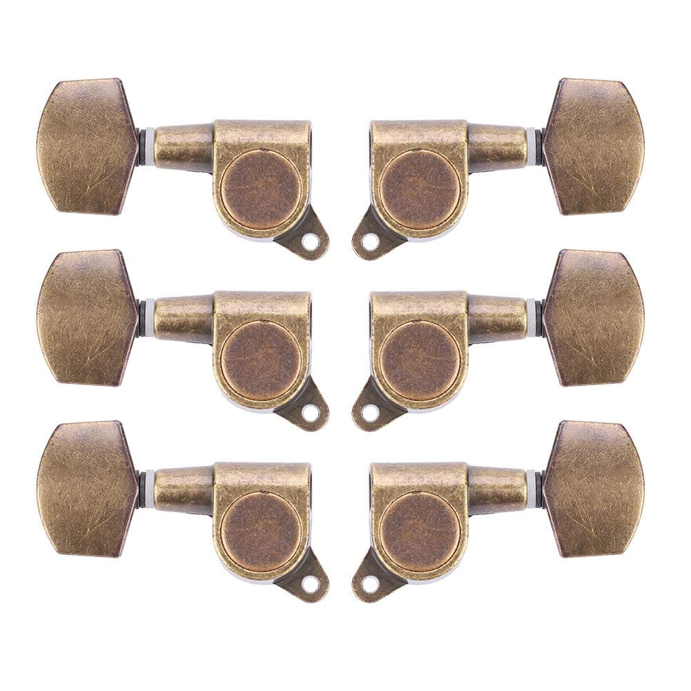 6PCS 3L3R Clavijas de afinación de cuerdas de guitarra, - Imagen 8