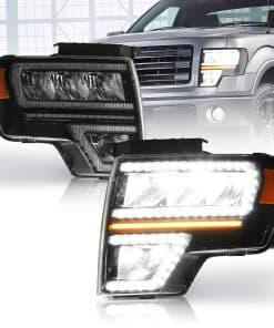 Ensamblaje de Faros Ajustados para Ford F150 2009 2010 2011