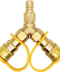 Separador de Gas Natural Y de 3/8 de pulgada, Adaptador de