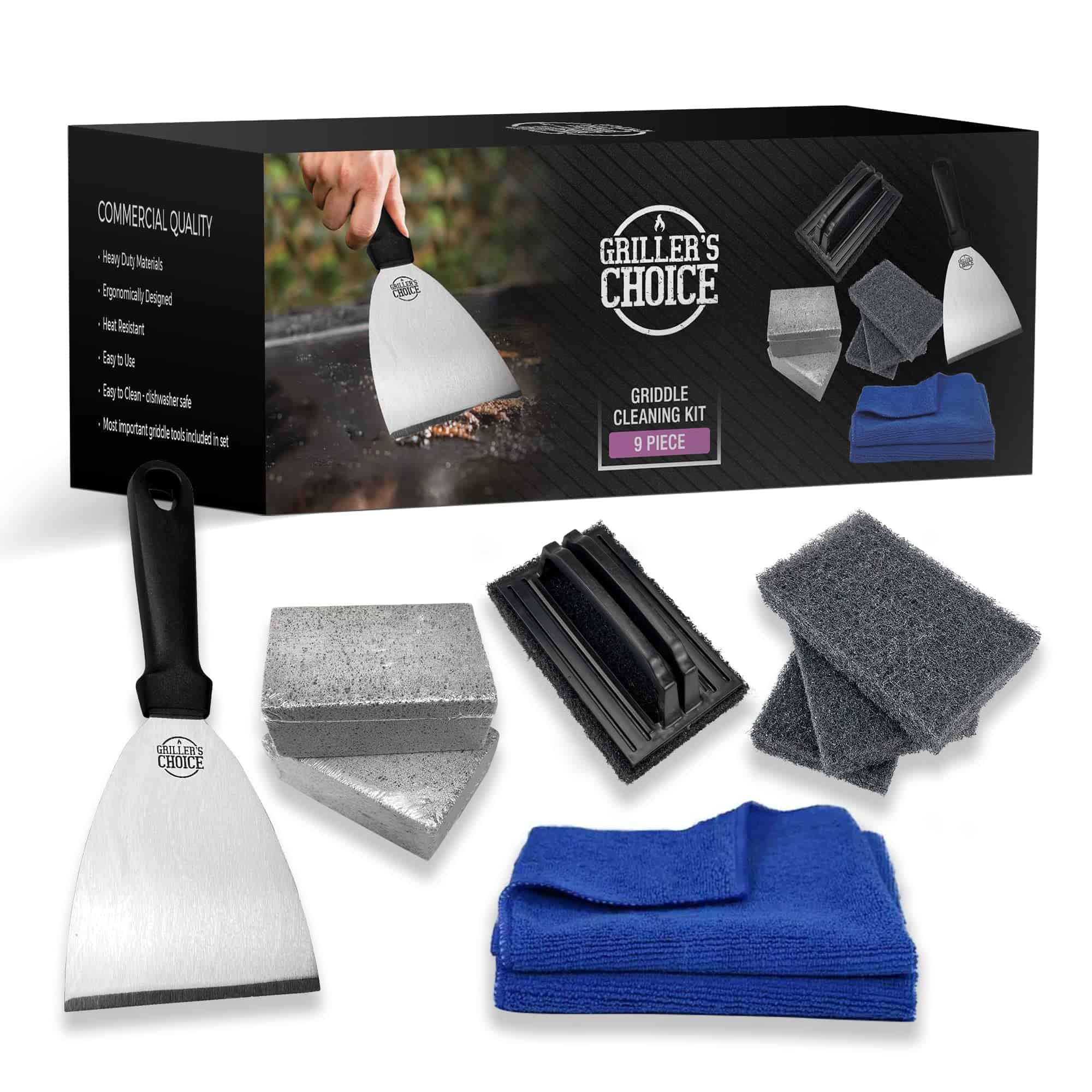 Kit de Limpieza para Parrilla Grillers Choice, Set para