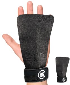RooGrips Fingerless Premium Leather Hand Grips para
