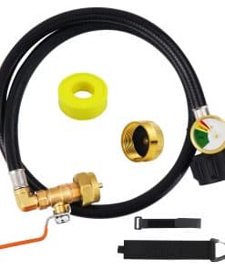 Adaptador de recarga de propano para -Negro