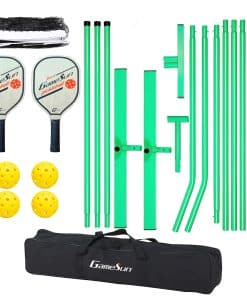 Juego completo de red de pickleball para uso en exteriores,