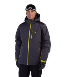 Chaqueta de nieve con capucha aislante para esquí Spyder