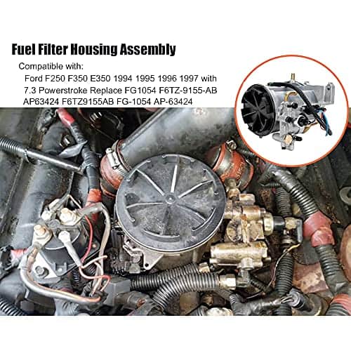 Caja de filtro de combustible Gelessy compatible con Ford - Imagen 3