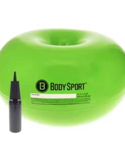 Pelota de Ejercicio Body Sport Donut, Verde, 21 pulgadas x