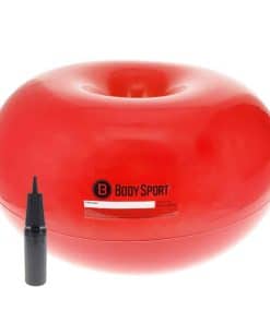 Body Sport Donut Ball, Rojo, 29.5 in. x 15.7 in. - Pelota