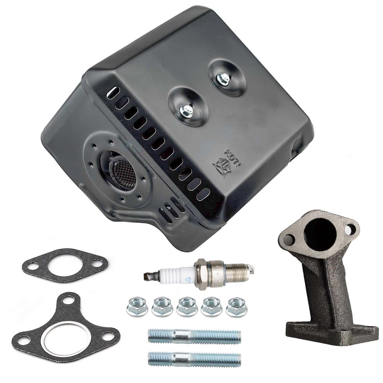 Kit de Escape Muffler para Motor Honda GX240 8HP GX270 9HP