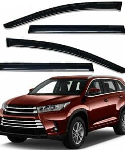 Deflectores de Lluvia ZZDSNJ de 4 Piezas para -Negro