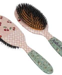 Cepillo de cerdas de jabalí natural Rock & -Diseño de Cereza