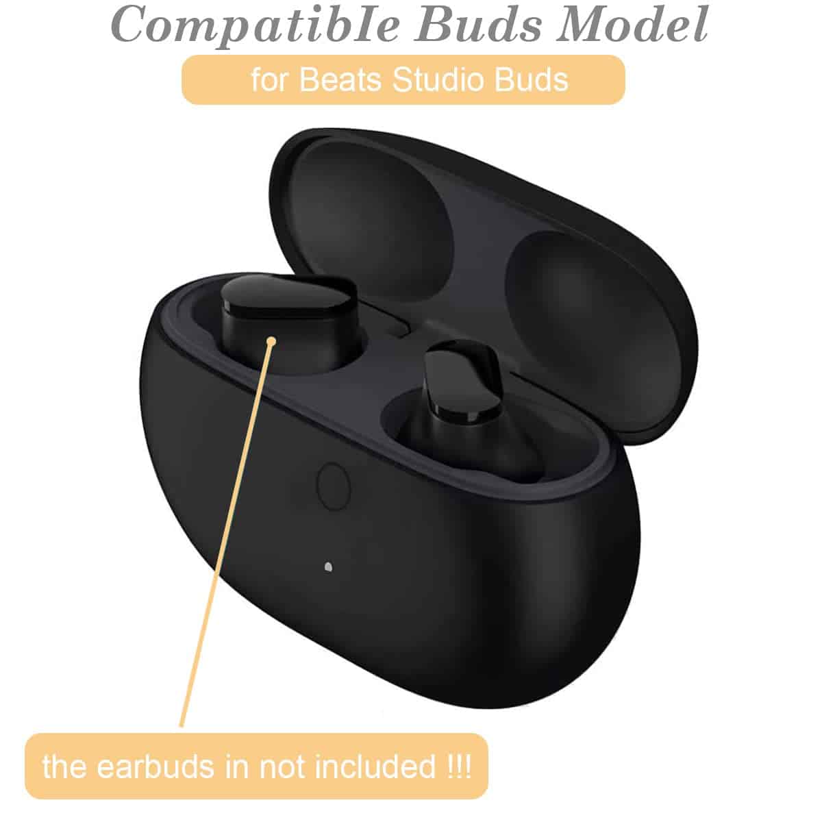 Estuche de Carga Nisyctk para Beats Studio Buds, Estación - Imagen 3