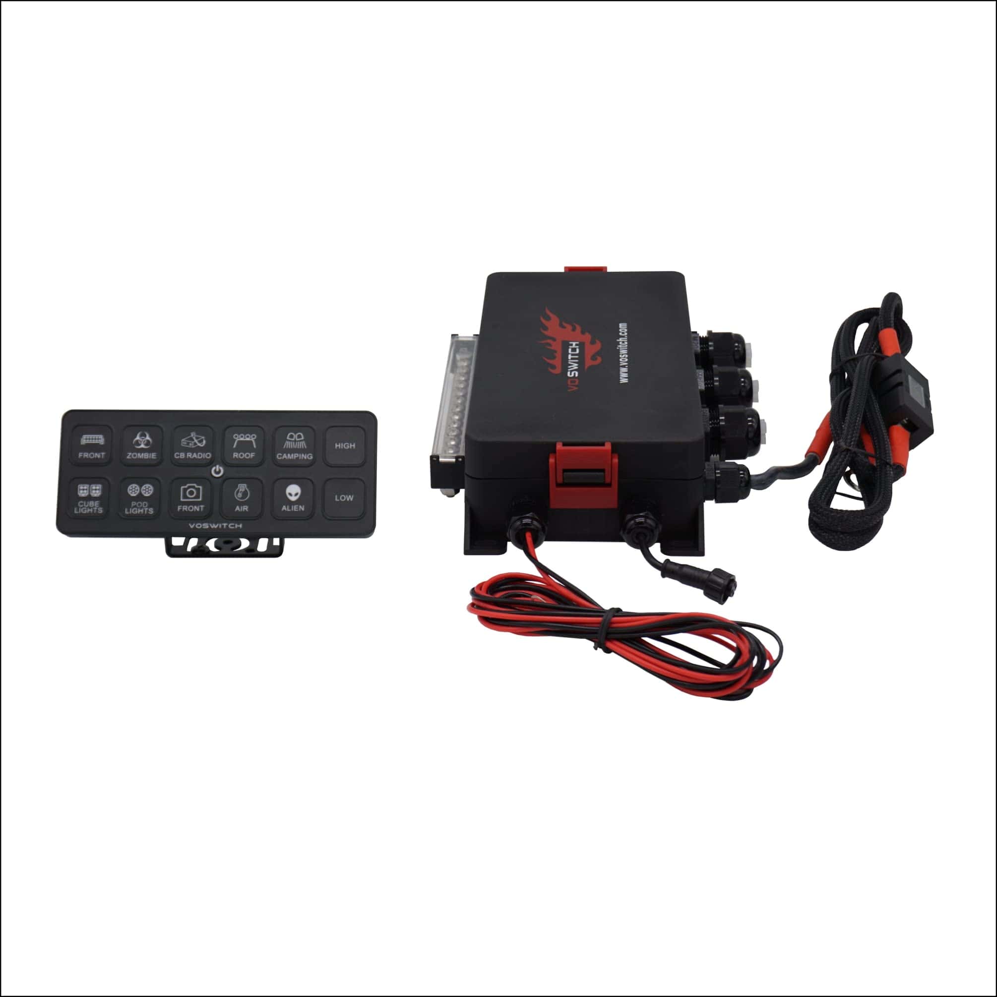 Panel de Interruptores Voswitch UV120 de 12 Vías para