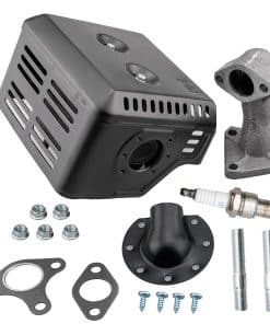 Kit de Deflector de Tapa de Escape del Silenciador para