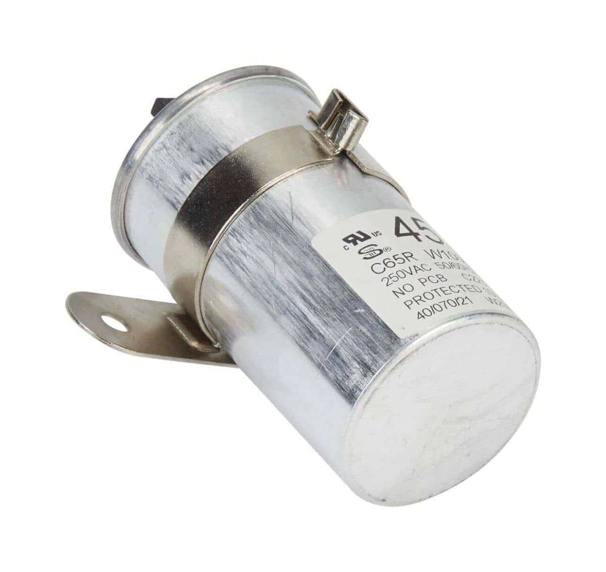 Condensador de arranque para lavadora de carga superior