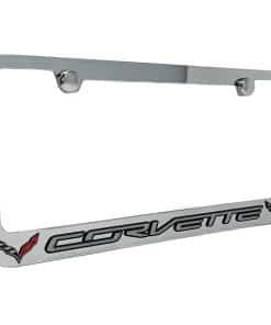 Marco de matrícula para Corvette C7 - Cromado a prueba de