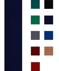 Paño de mesa de billar pre cortado de 19 oz -Azul Marino