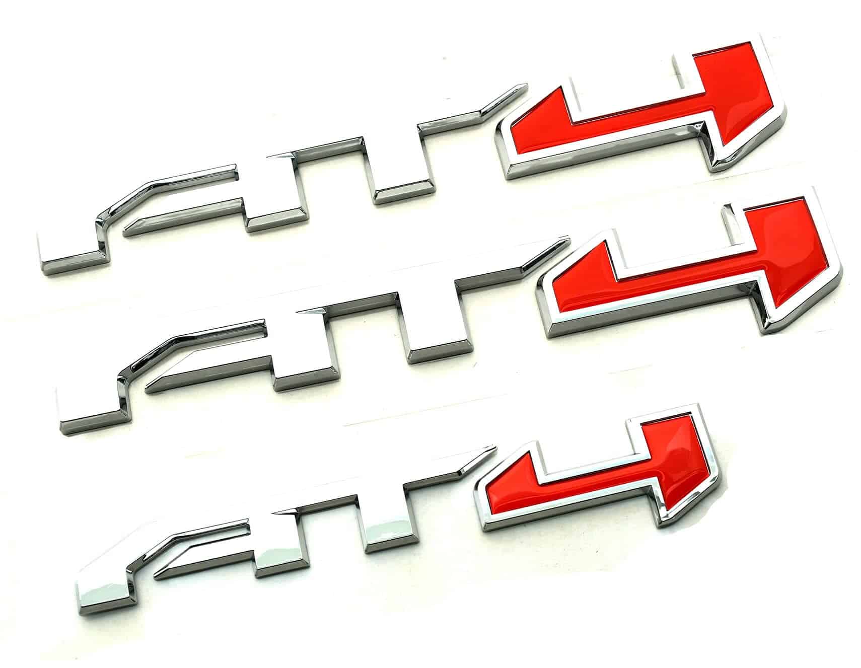 3pcs Emblema AT4 Sierra Insignia Adhesiva Placa Nombre - Imagen 3