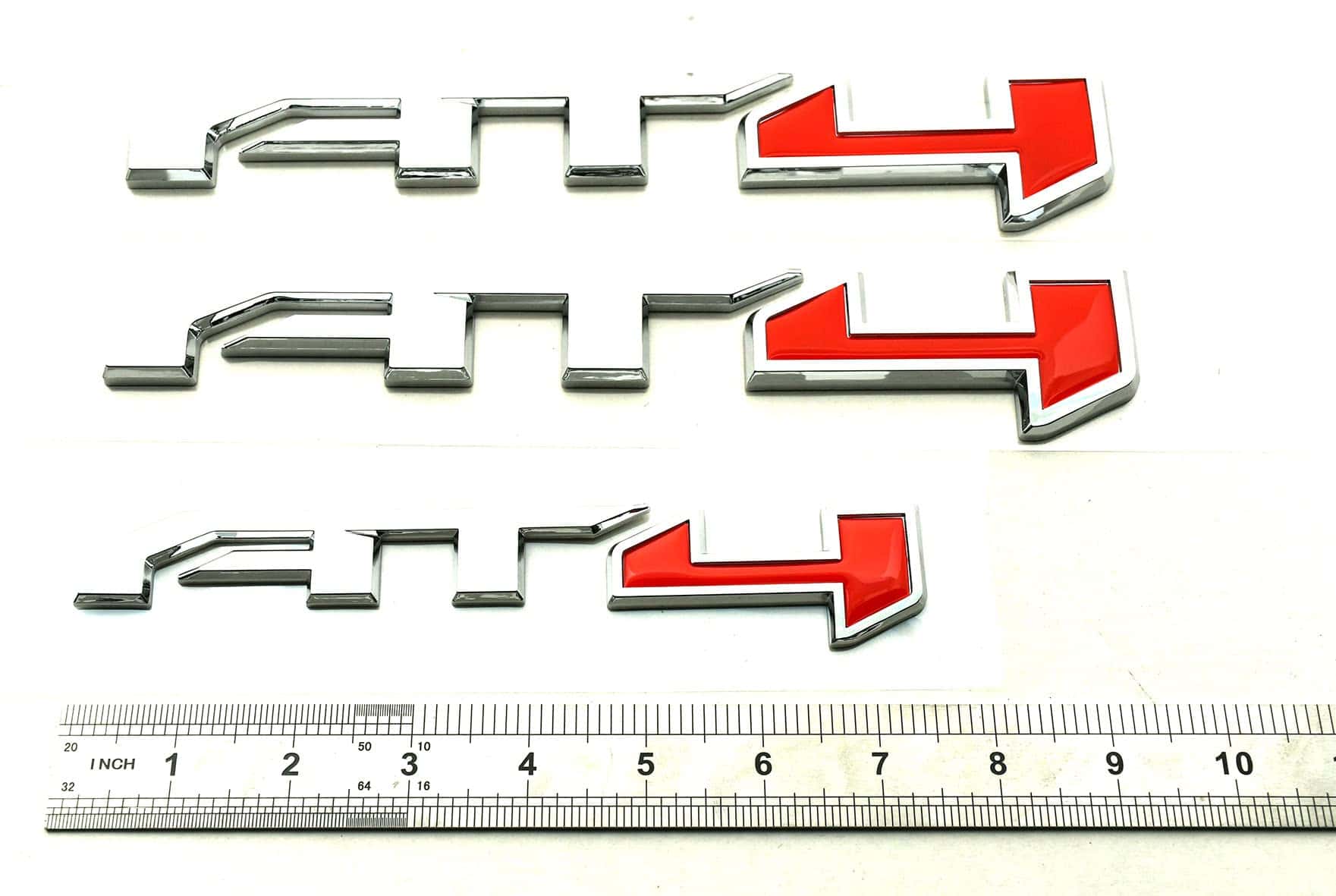 3pcs Emblema AT4 Sierra Insignia Adhesiva Placa Nombre - Imagen 6