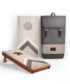 Tableros de Cornhole Elakai Juegos de Jardín Mogano