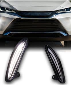 Luz diurna LED DRL blanco/ámbar para la luz de niebla