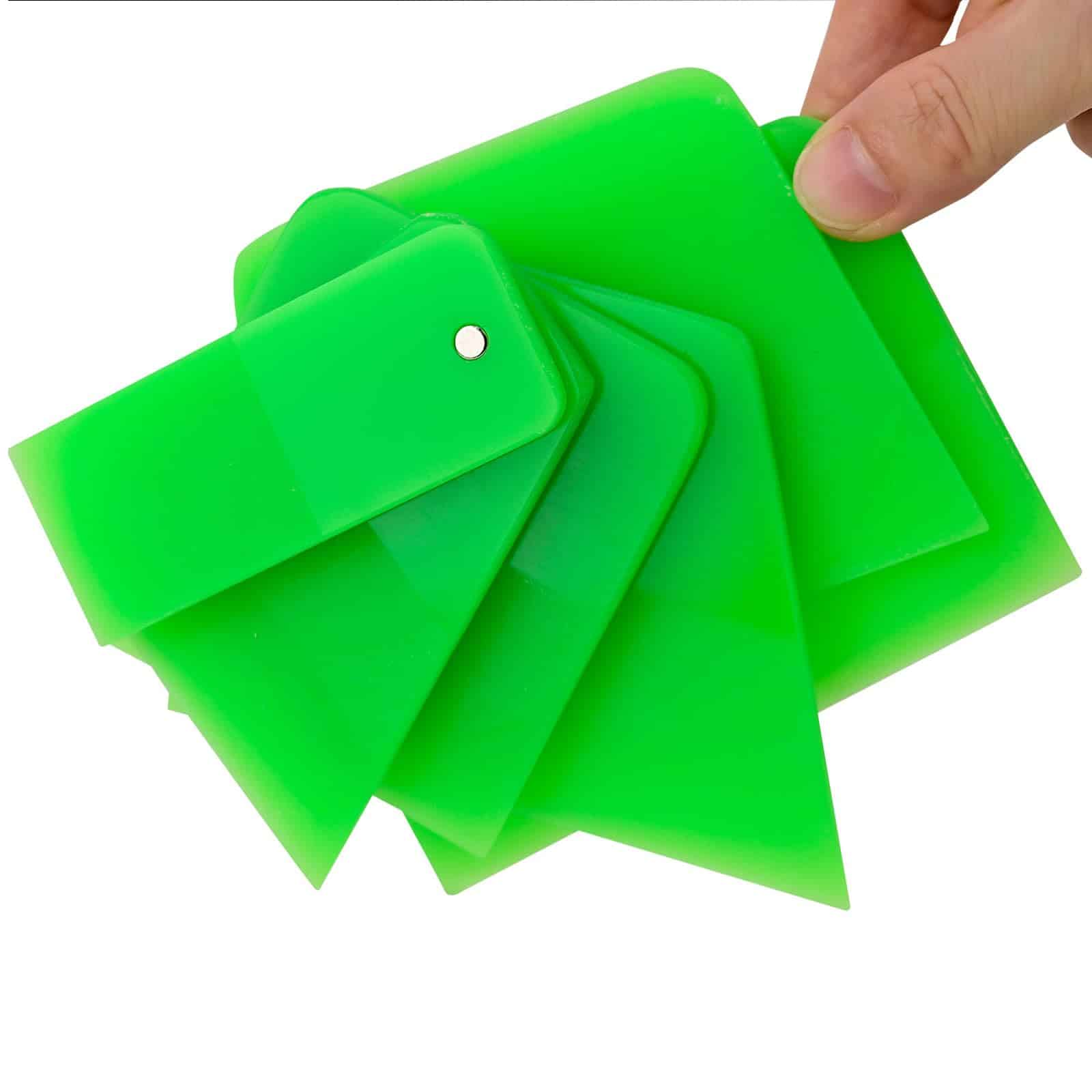 NEWISHTOOL 6 Pzas. Rasqueta Magnética para PPF Herramientas