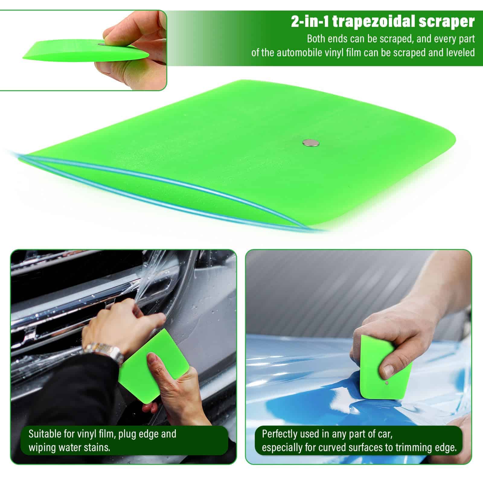 NEWISHTOOL 6 Pzas. Rasqueta Magnética para PPF Herramientas - Imagen 7