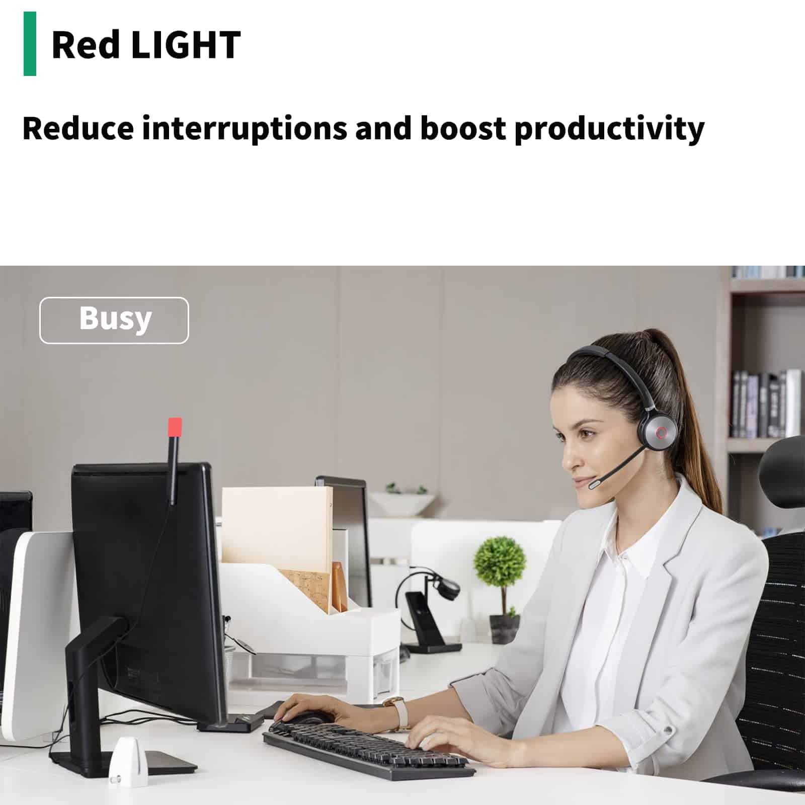 Yealink BLT60 Busylight, Compatible con Auricular - Imagen 4