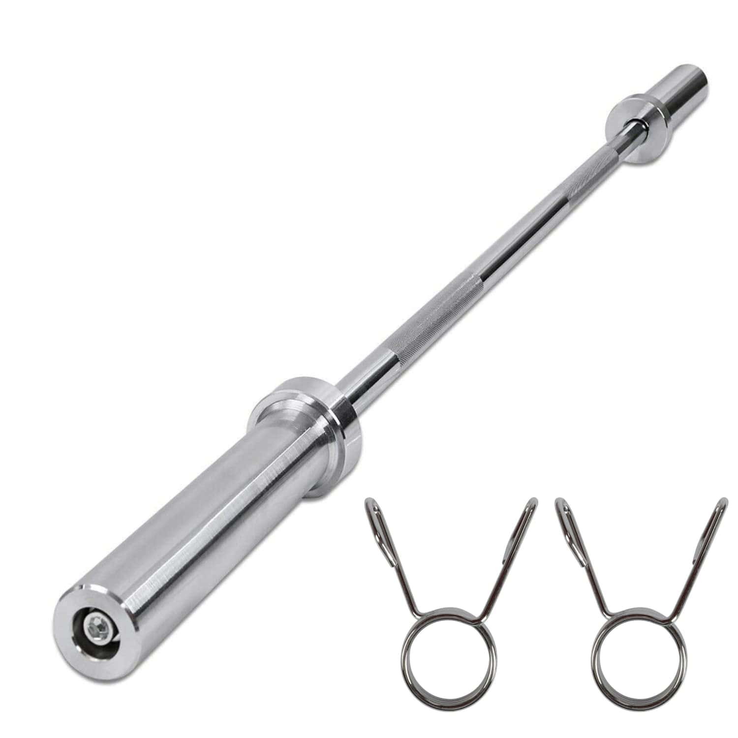 Barra de Pesas Nisorpa de 4 pies con Rosca sólida de Barra