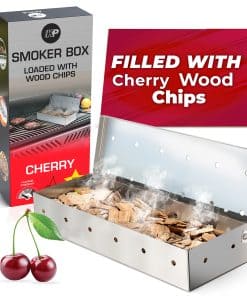 Caja de Ahumador KITCHEN PERFECTION para Parrilla de Gas -