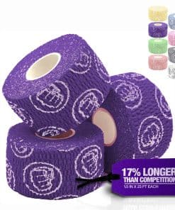 Cinta de agarre para levantamiento de pesas WOD Nation -