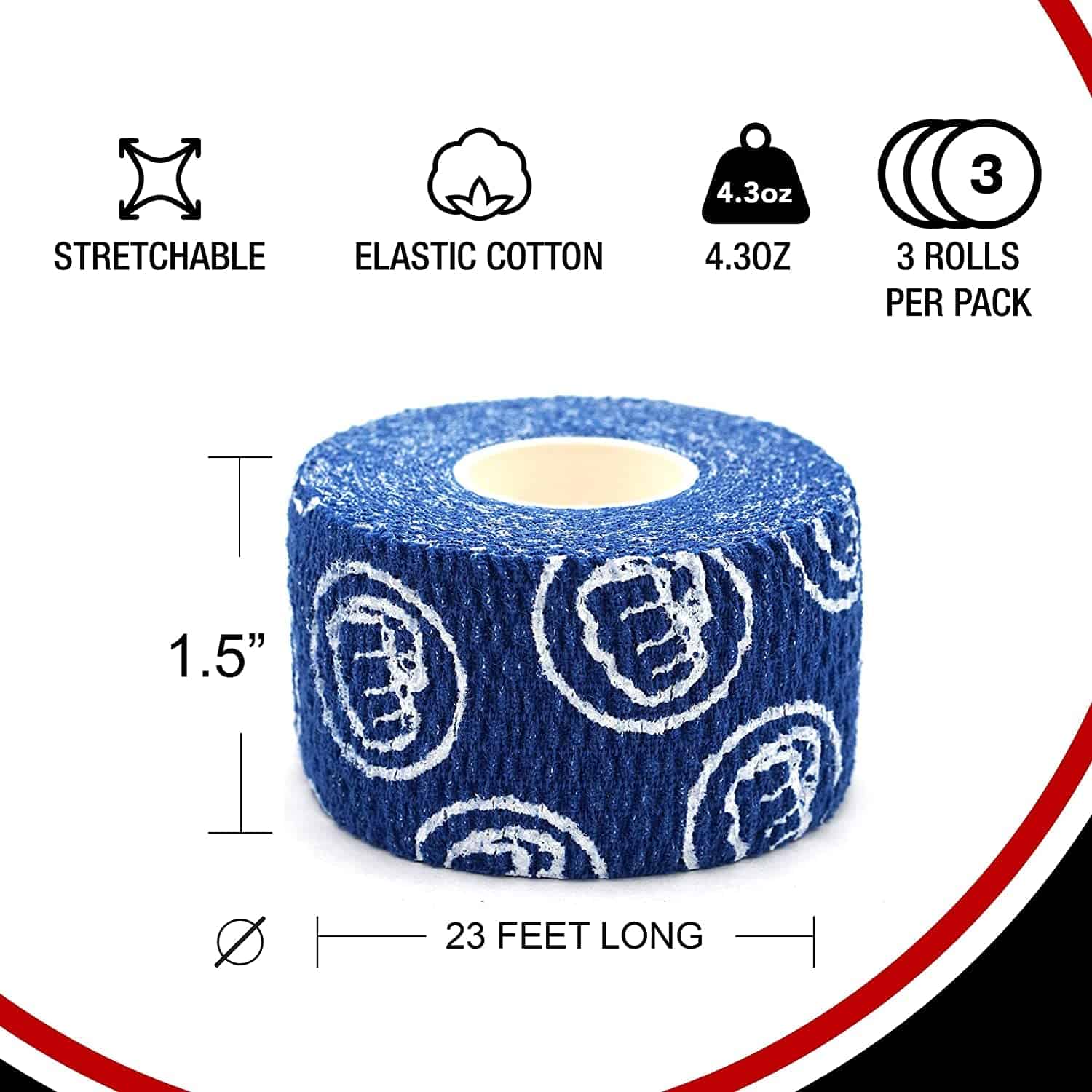 Cinta de agarre para levantamiento de pesas - Paquete a - Imagen 3