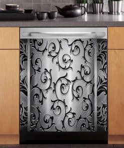 Imán de lavavajillas de decoración de cocina de acero