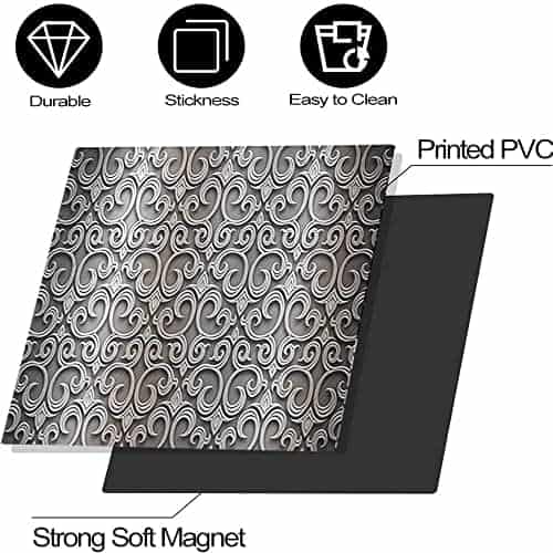 Imán de Lavavajillas con Diseño de Flores Grabadas, - Imagen 6