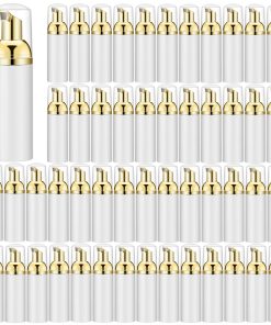 Lil Ray 50PCS Botella de Espuma Blanca con Dispensador