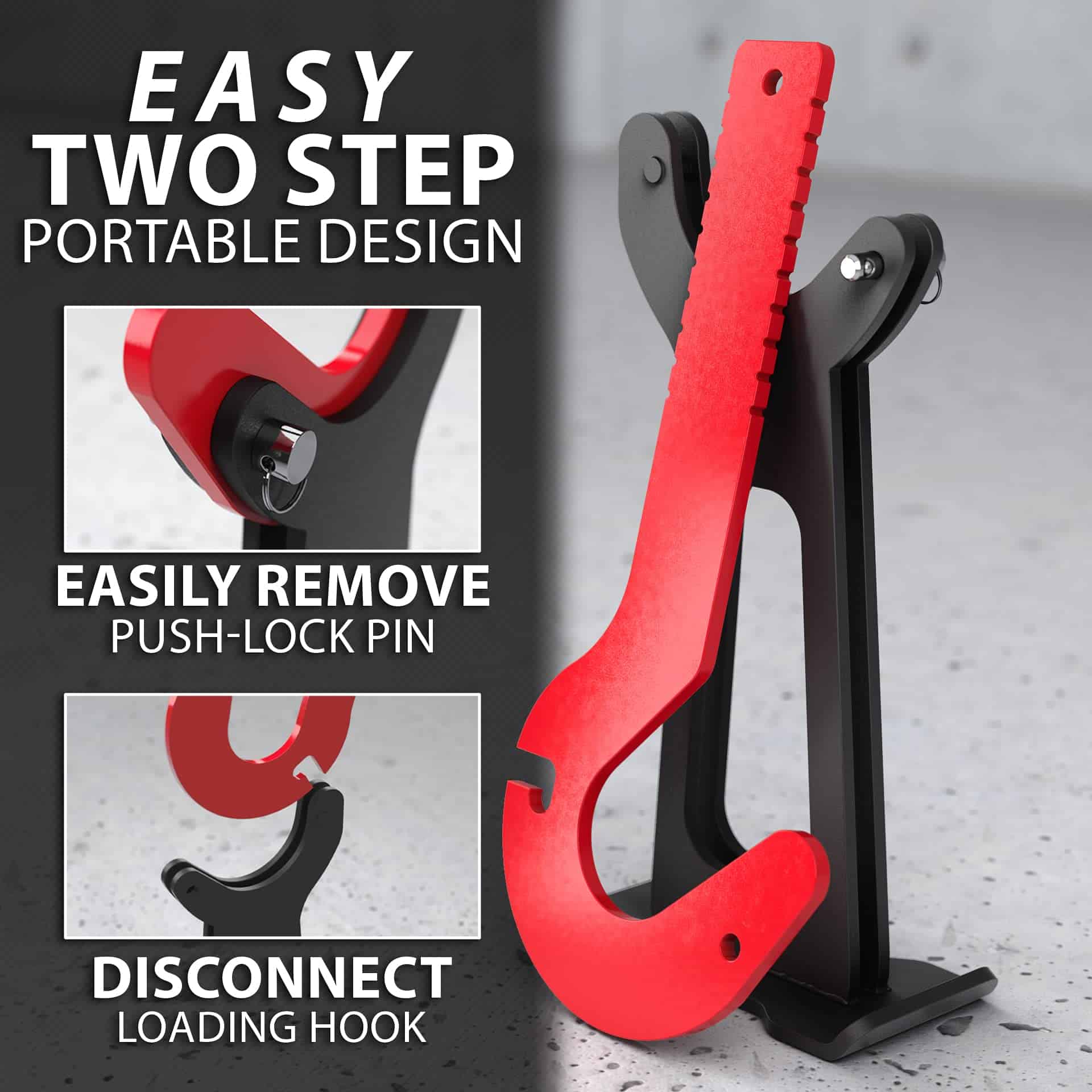 Levantador de Barras Muertas Portátil Synergee. Ideal para - Imagen 5