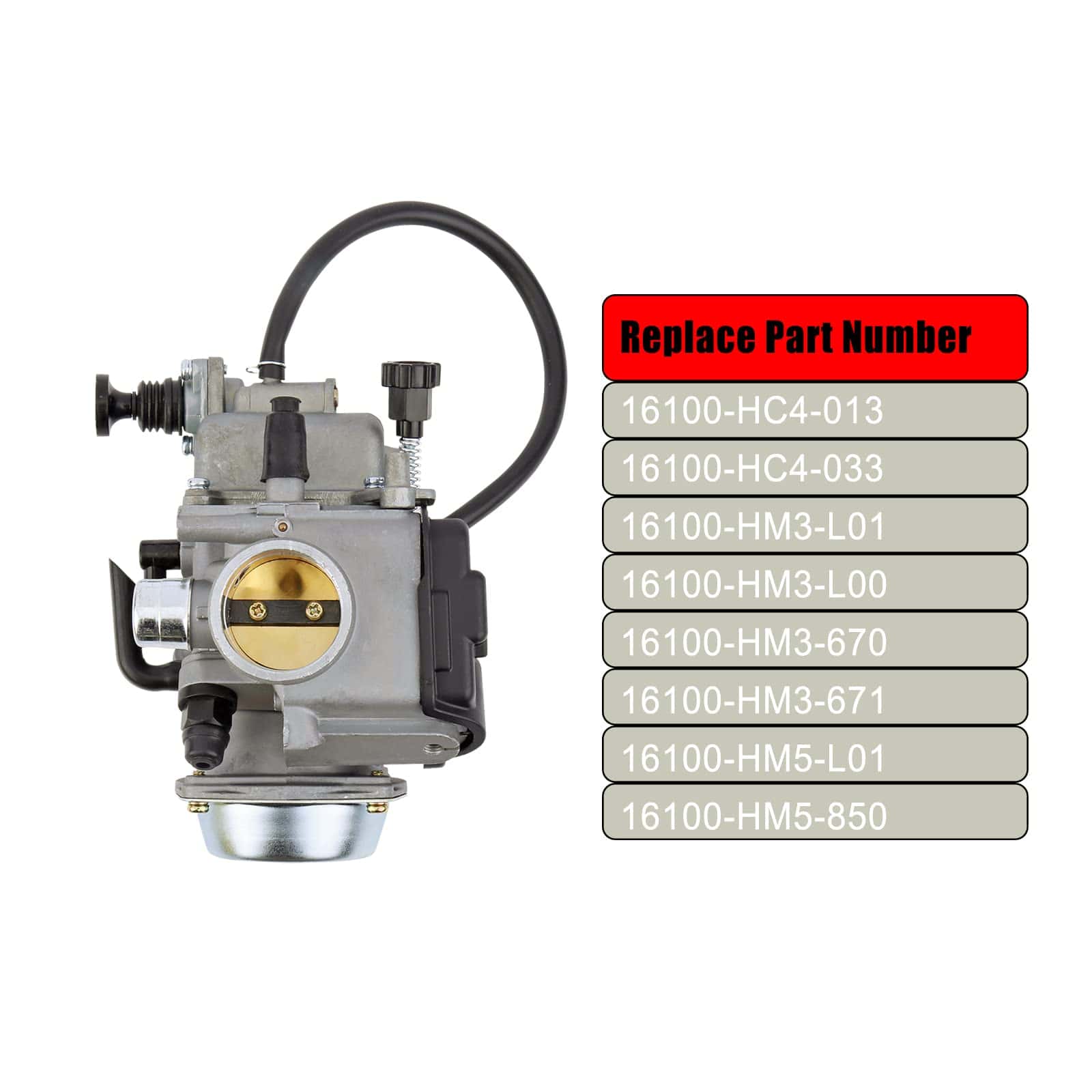 Carburador Fourtrax 300 Compatible con Honda TRX300 - Imagen 4