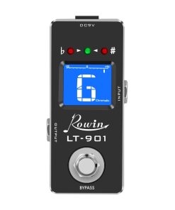 Rowin Afinador de Guitarra Pedal Precisión Alta Afinador