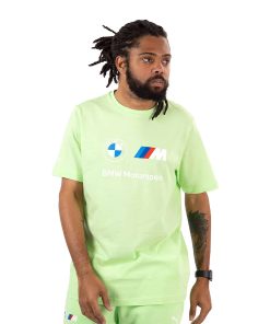 Playera con logo verde de BMW Motorsport ESS
