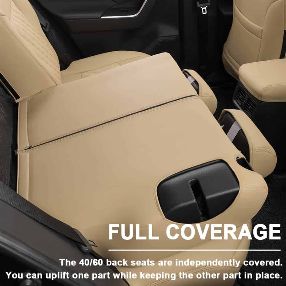 Cubiertas de Asiento de Cuero PU GIANT PANDA para Toyota - Imagen 9