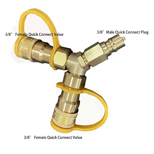 Adaptador de Conexión/Desconexión Rápida de Gas Natural 3/8 - Imagen 3