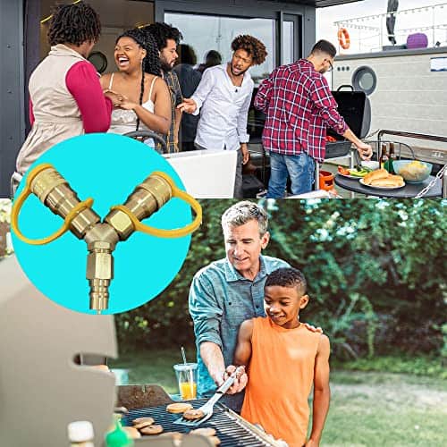 Adaptador de Conexión/Desconexión Rápida de Gas Natural 3/8 - Imagen 5