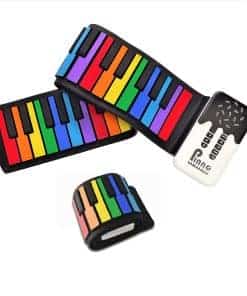 Piano Digital Electrónico de 49 Teclas MAGICON, Recargable,