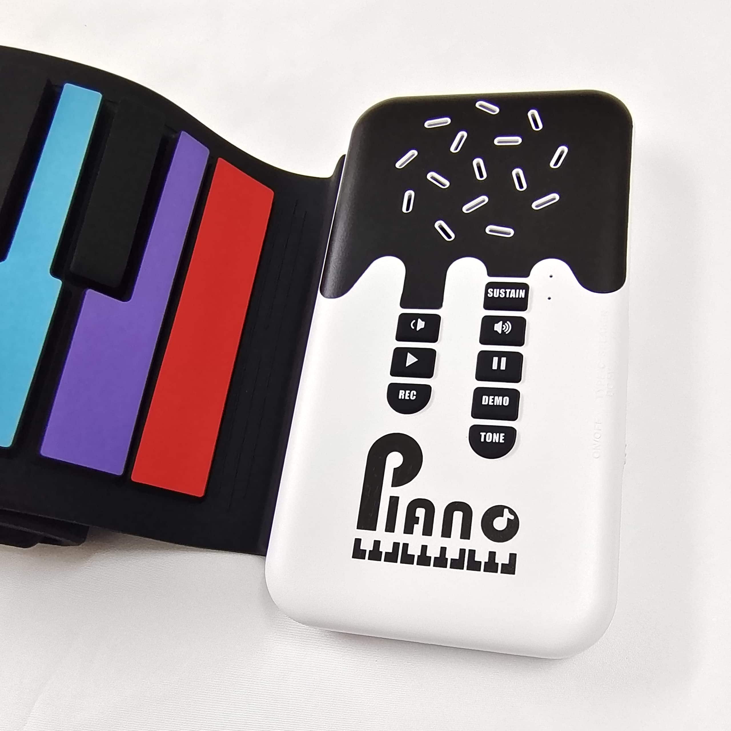Piano Digital Electrónico de 49 Teclas MAGICON, Recargable, - Imagen 7