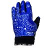 Guantes de Moto Live Fast con Diseño de Paisley Azul M