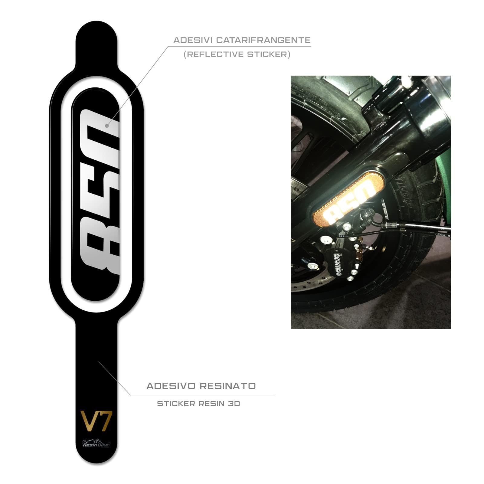 Calcomanías 3D de Resina para Motocicletas Compatibles con - Imagen 5