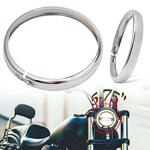 Anillo Decorativo para Faro de Motocicleta 5.75" HIYOYO