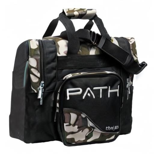 Bolso individual Deluxe Pyramid Path Pro - Negro/Camuflaje - Imagen 8